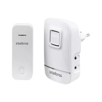 Timbre Inalámbrico Intelbras Cik 200 Blanco Sin Batería