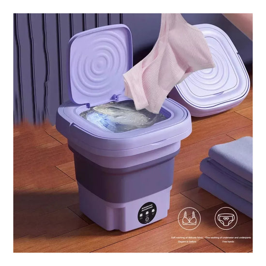Mini Lavadora Plegable Portátil 8.5lt®