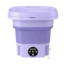 Mini Lavarropas Lavadora Plegable Portátil Para Ropa 8.5lt®