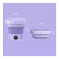 Mini Lavarropas Lavadora Plegable Portátil Para Ropa 8.5lt®