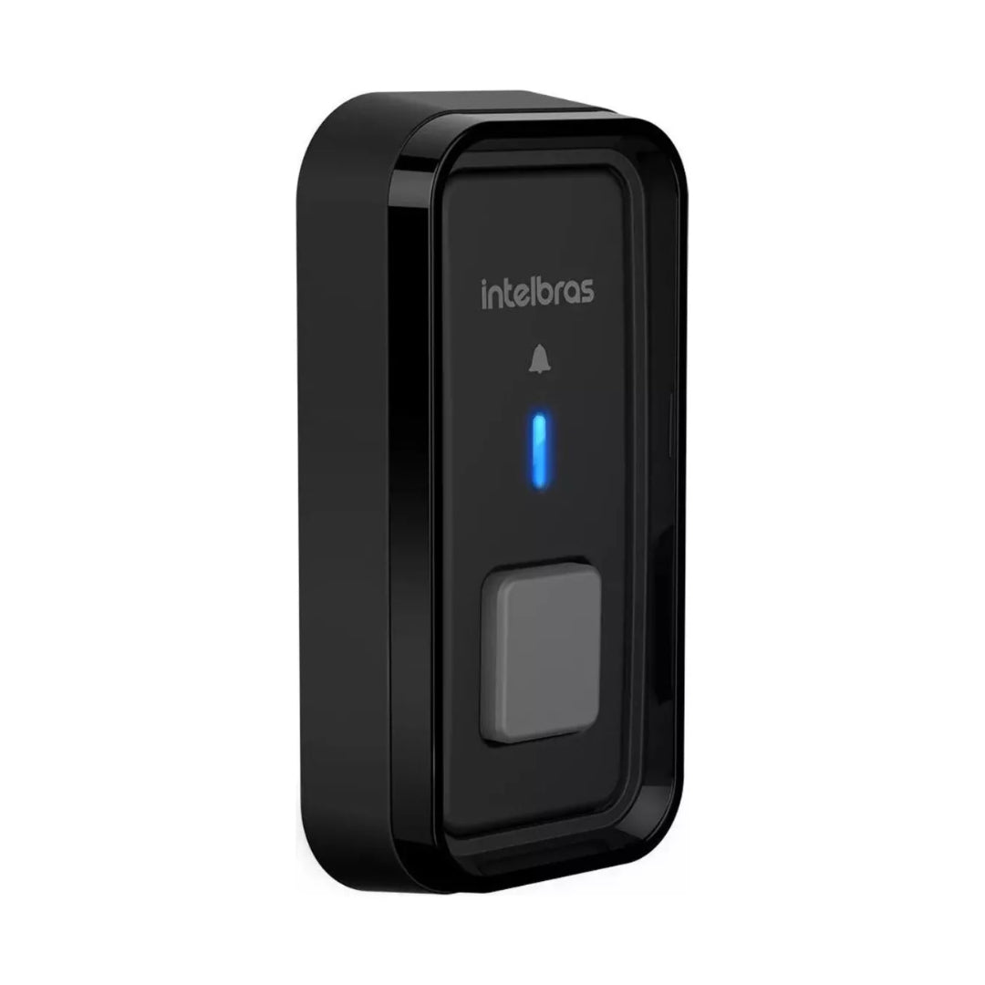 Timbre Inalámbrico Intelbras Black Cib 101, Color Negro, 110 V/220 V