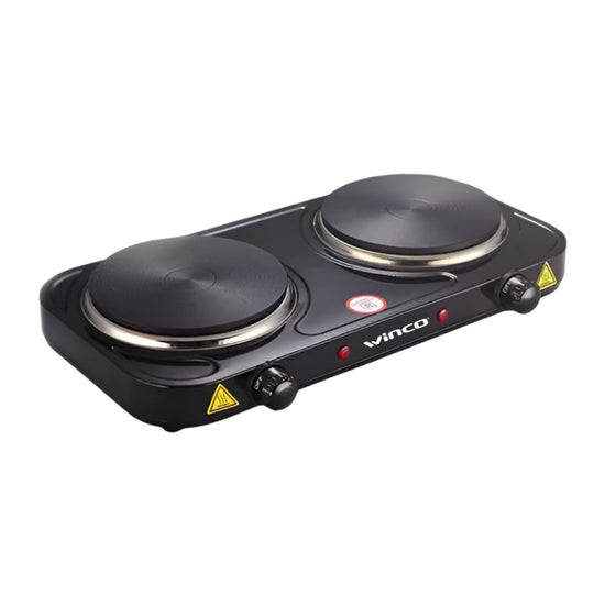 Anafe Eléctrico Winco W41 Negro