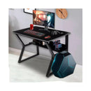 Mesa Escritorio Gamer Profesional 80x50x75cm Metal Y Madera