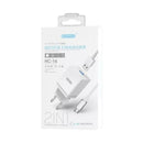 Cargador De Pared 2.4a Con Una Salida Usb + Cable Micro Usb®