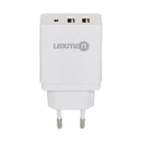 Cargador De Pared Treqa 38w 2 Usb + Tipo C 3.0 Carga Rápida®