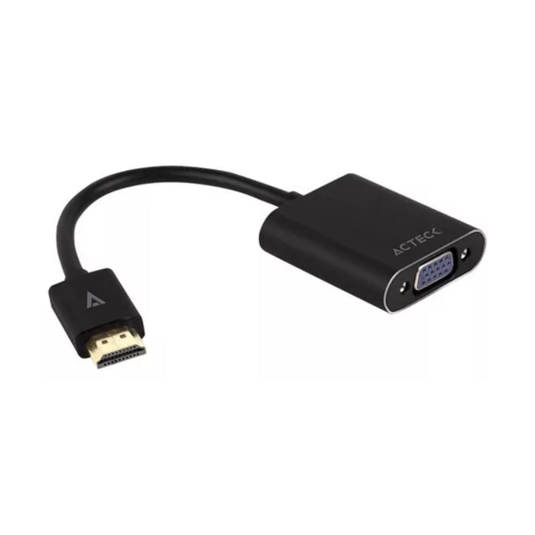 Convertidor Adaptador Acteck Hdmi A Vga C710 Ac-923033