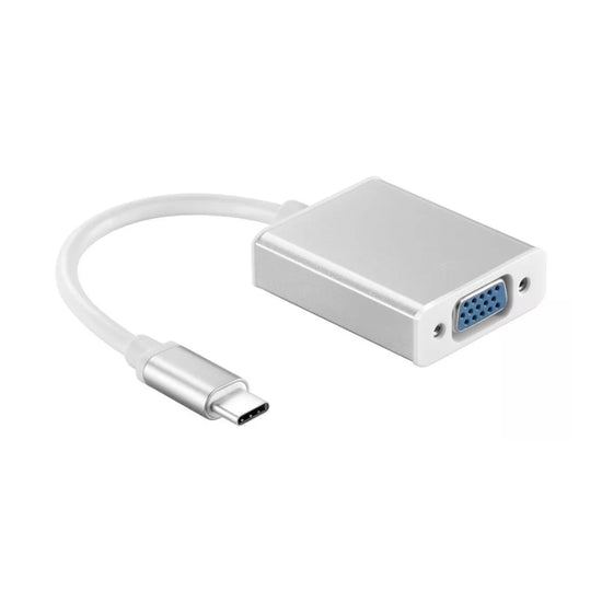 Cable Adaptador Usb 3.1 Tipo C A Vga Para Proyector, Pc N05®