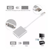 Cable Adaptador Usb 3.1 Tipo C A Vga Para Proyector, Pc N05®