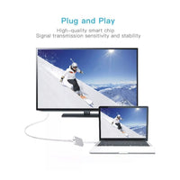 Cable Adaptador Usb 3.1 Tipo C A Vga Para Proyector, Pc N05®