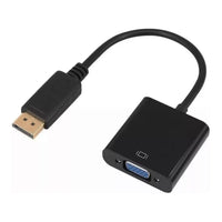 Cable Adaptador De Convertidor De Vídeo Analógico Displayport P/ Vga