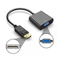 Cable Adaptador De Convertidor De Vídeo Analógico Displayport P/ Vga