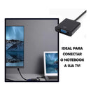 Cable Adaptador De Convertidor De Vídeo Analógico Displayport P/ Vga