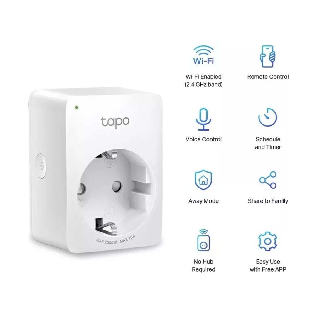 Enchufe Mini Inteligente Tp-link P100 Wifi Smartphone Smart®
