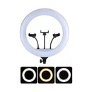 Aro Luz Led Profesional 36cm Con 3 Soportes Para Celular®