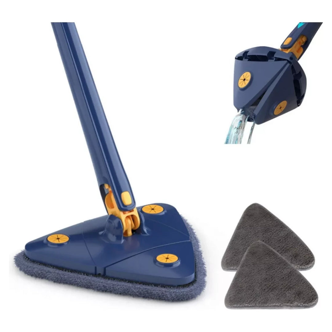 Mopa Plegable Triangular Twist Mop Para Techos Y Paredes®