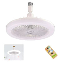 Lampara Led Con Ventilador Incorporado Y Control Remoto ®