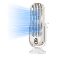 Mini Ventilador De Escritorio Usb 5w Con Doble Torre®