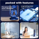 Mini Ventilador De Escritorio Usb 5w Con Doble Torre®