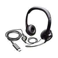 Auriculares Logitech H390 Con Micrófono Usb Color Negro