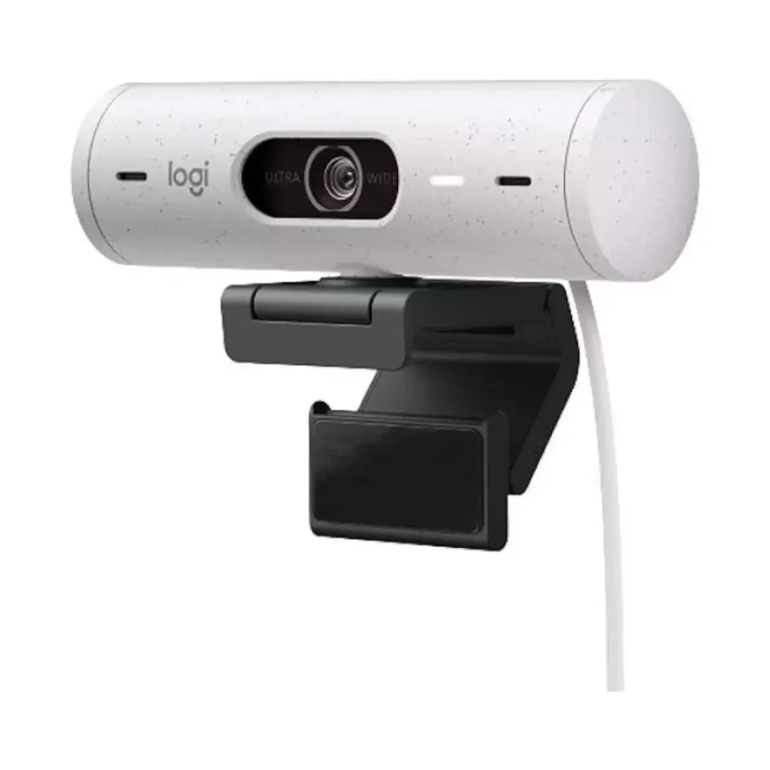 Camara Web Logitech Brio 500 Full Hd 1080p Color Blanco