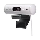 Camara Web Logitech Brio 500 Full Hd 1080p Color Blanco
