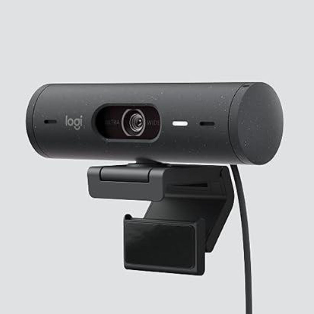 Cámara Web Logitech Brio 500 Full Hd 4mpx Color Graphite®