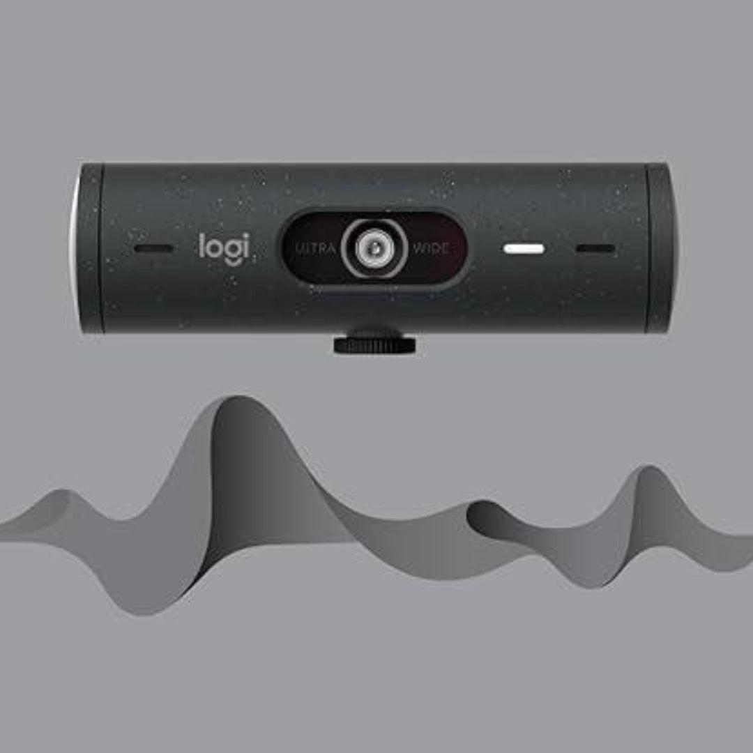Cámara Web Logitech Brio 500 Full Hd 4mpx Color Graphite®