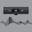 Cámara Web Logitech Brio 500 Full Hd 4mpx Color Graphite®