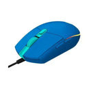 Mouse Gamer Logitech G203 Usb 8000dpi 6 Botones Color Azul