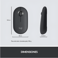 Kit Teclado Y Mouse Inalámbrico Logitech Mk470 Color Negro