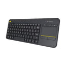 Teclado Logitech Inalambrico Touch Pad Keyboard K400 Plus