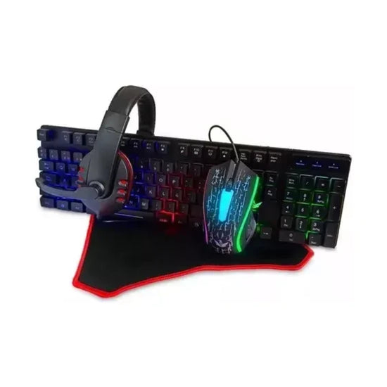 Kit De Teclado Y Ratón Con Auricular®