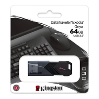 Pendrive Kingston Data Traveler Exodia Onyx 64gb Usb 3.2®