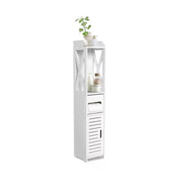 Mueble Organizador 80x15cm Estantes Espacios Reducidos Baño®