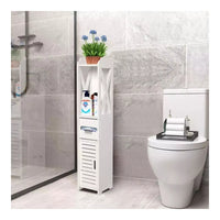 Mueble Organizador 80x15cm Estantes Espacios Reducidos Baño®