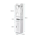 Mueble Organizador 80x15cm Estantes Espacios Reducidos Baño®