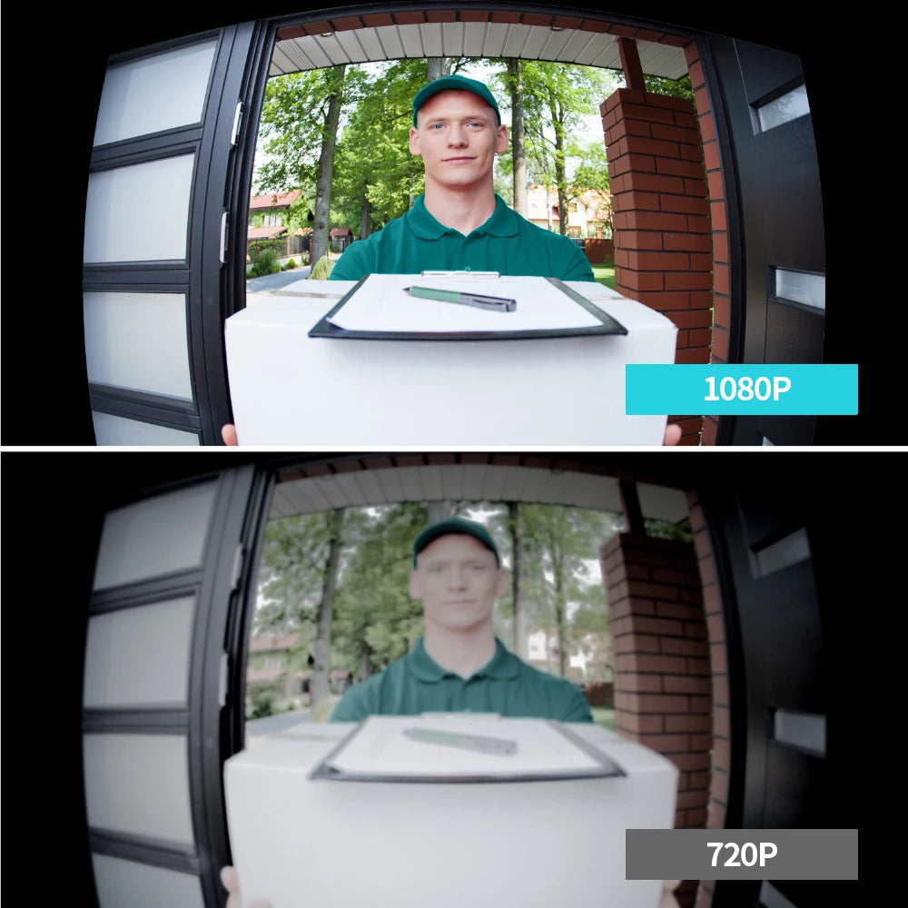 Video Portero Con Intercomunicador Camara Profesional 1080p