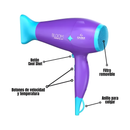 Secador De Pelo GAMA Italy Diamond Bloom Violeta Ceramic®