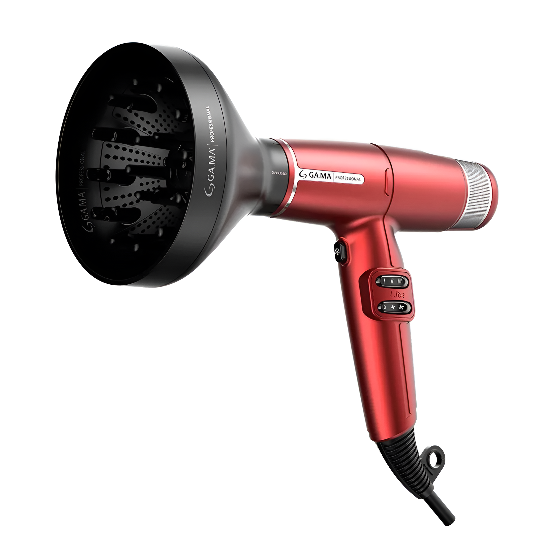 Secador De Pelo GAMA Professional Iq Lite Red System-c®