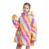 Buzo Niños Con Capucha Manta Multicolor Arcoíris®