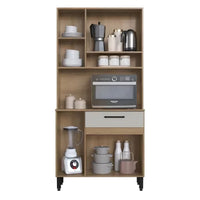 Muebles De Cocina Kit Multiuso 5 Puertas 1 Cajón 1 Estante Miel/Arena®