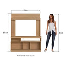 Rack Modular Para Tv Con Panel Nórdico Minimalista Premium®