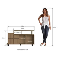 Rack Para Tv Mueble Estantes Modular Led Lcd Mesa Living®