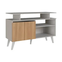 Rack Modular Para Tv 43' Mueble Living Minimalista 4 Estantes®