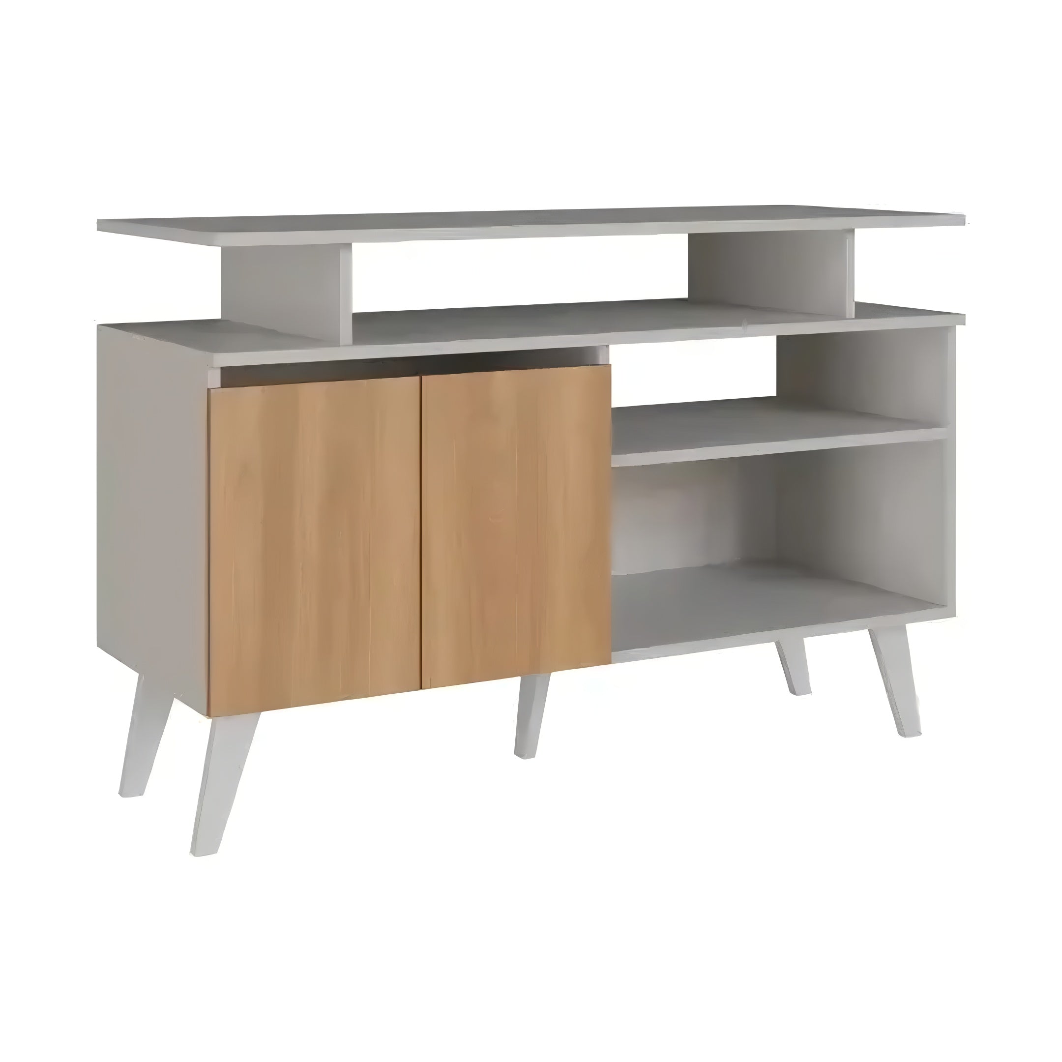 Rack Modular Para Tv 43' Mueble Living Minimalista 4 Estantes®