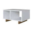 Mesa Ratona Central Living Linea Brasil Moderna Color Blanco®