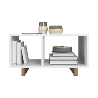Mesa Ratona Central Living Linea Brasil Moderna Color Blanco®