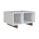 Mesa Ratona Central Living Linea Brasil Moderna Color Blanco®