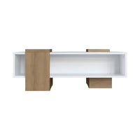 Mesa Ratona De Centro De Living Estilo Nórdico Minimalista®
