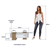Mesa Ratona De Centro De Living Estilo Nórdico Minimalista®